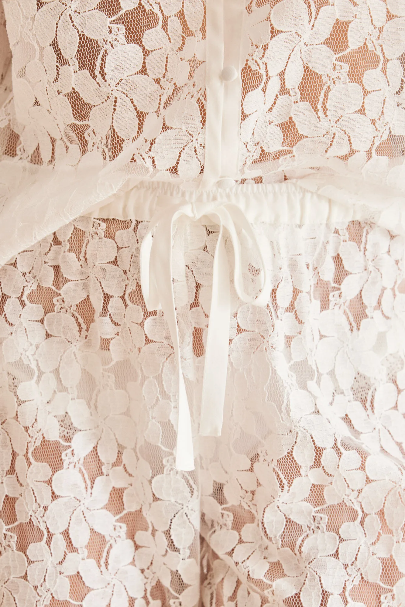 Embroidered Swiss Camisole Pajama